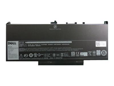 Dell 4-komorowa 55Wh bateria dla Latitude E7270/E7470 (451-BBSY)