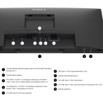 Monitor Dell Pro P24 - P2426 (210-BVJR) - 7