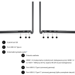 Notebook Dell Pro 15 Essential PV15250 + Torba Dell EcoLoop Pro Slim CC5624S (PV15250_RPLU_005_P_460-BDQQ) - 8