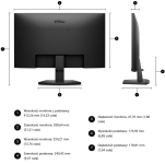 Monitor Dell 24 SE2426H (210-BVCB) - 7