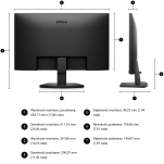 Monitor Dell 24 SE2726H (210-BVCC) - 7