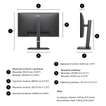 Monitor Dell Pro P22 - P2226H (210-BVJQ) - 7