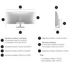 Monitor Dell UltraSharp 52 U5226KW (210-BTFW) - 9