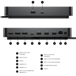 Stacja dokująca Dell Pro Dock WD25Z (210-BTJB) - 5