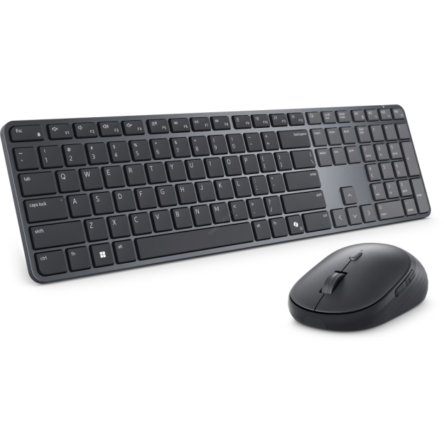 Zestaw smukła klawiatura i mysz Dell Pro 7 - KM726 - US International (580-BDLK)