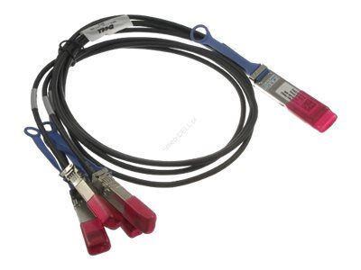 Dell kabel Networking Cable100GbE QSFP28 to 4x (470-ABQF)