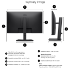 Monitor Dell Pro 24 - E2426HB (210-BVMR) - 8